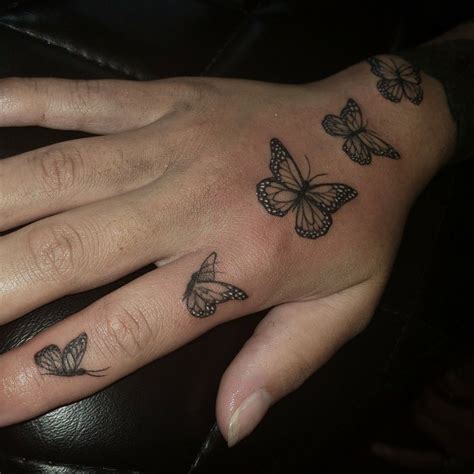 55 Butterfly Hand Tattoo Ideas That Soar